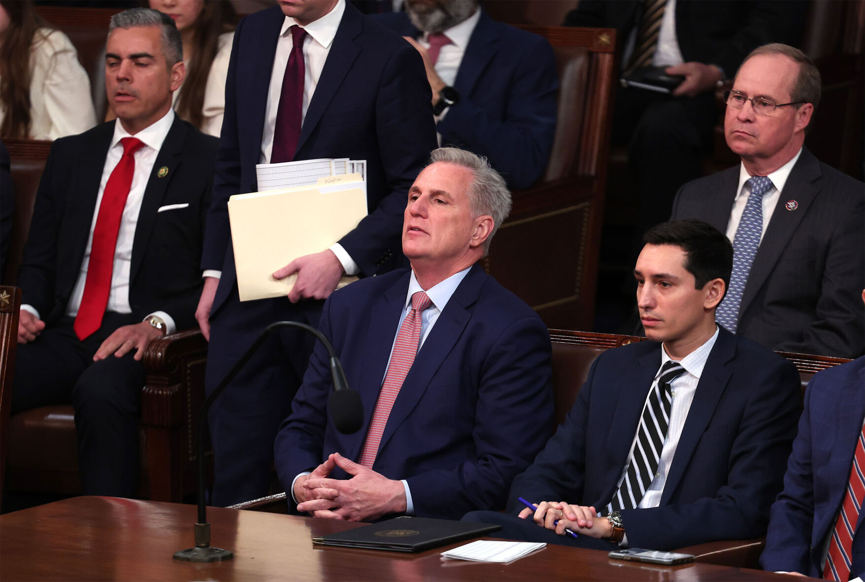 What happens in the House when there is no speaker?